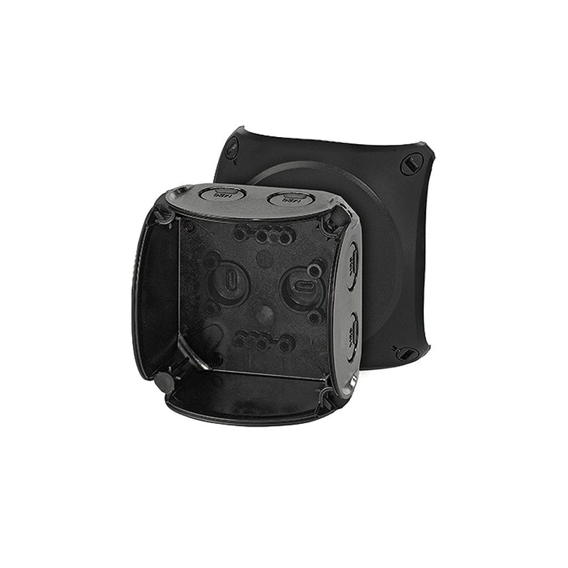 Hensel Box Of Derivación Cables Up To Kf 0200 B 2,5QMM Or.abrazadera, Black