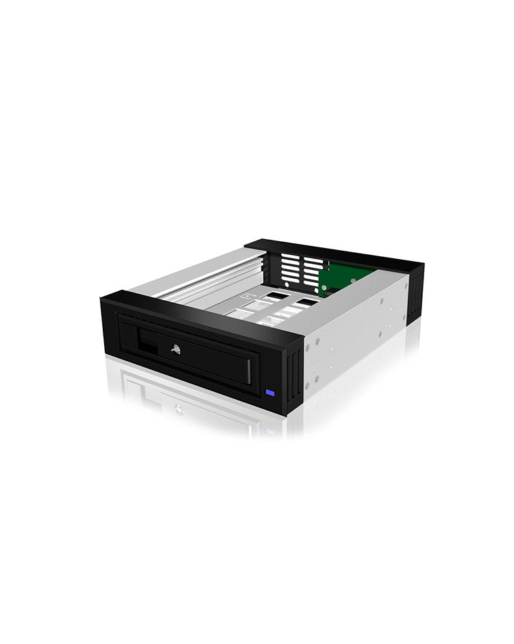 Icy Box Stand Expansión Hard Drive 99112, Frame Removable Black 99112