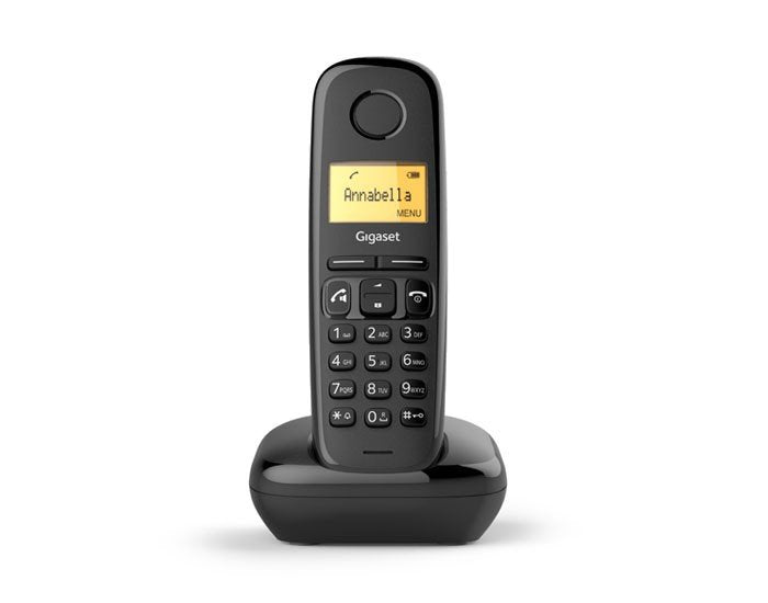 Gigaset A270 Phone Dect Identificador Llamadas Black