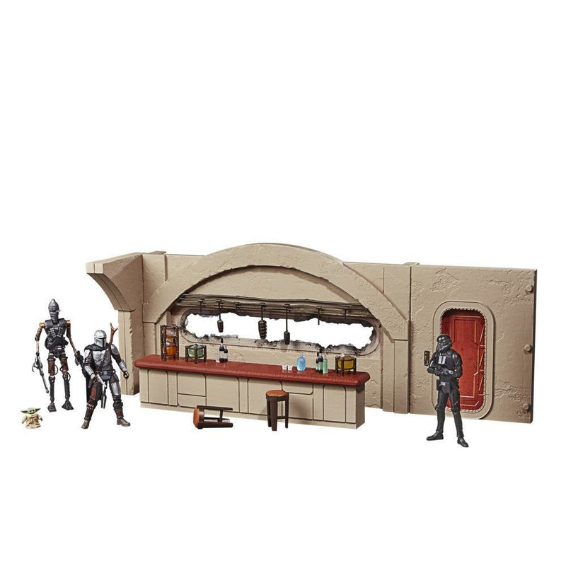 Set Nevarro Cantina + Figure Imperial Death Trooper Mandalorian Star Wars