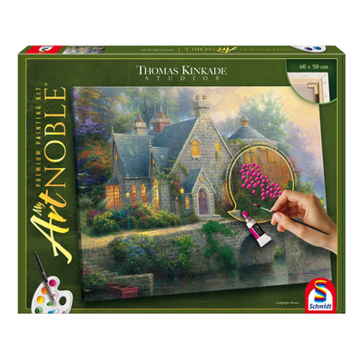 Schmidt Spiele My Artnoble Thomas Kinkade - Lamplight Manor, Pintura 46167 — image 1
