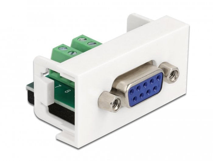 Delock Easy 45 Moduloo D-sub 9 Pin Female a 10 Pin Terminal Block 22,5 X 45MM