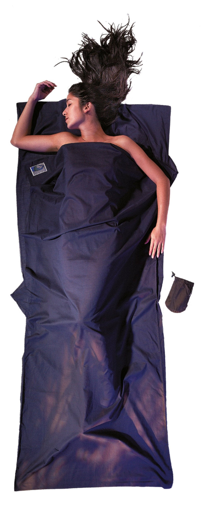 Cocoon Travelsheet Saco Dormir Rectangular Algodón Blue