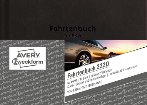 Avery Zweckform Fahrtenbuch - 48 Hoja - A6 (105 X 148MM) — image 1