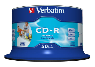 Verbatim Cd-r 50 Units 700MB 54X Imprimible 43438 — image 1