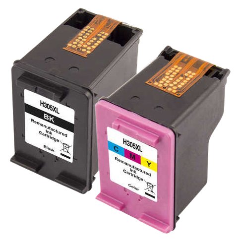 Peach Cartridge HP NR.305XL Multipack Black & Colour Remanufactured