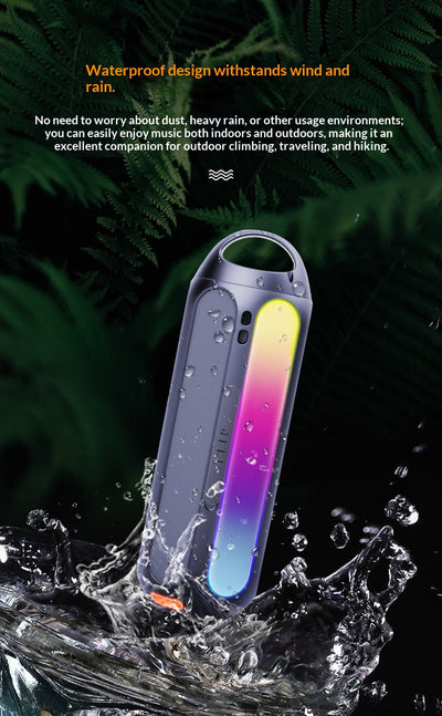 Outdoor Portable Waterproof Bluetooth Speaker