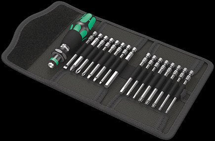 Wera Kraftform Compact 60 Imperial, 17 Pieces Key Tubo 5051042001