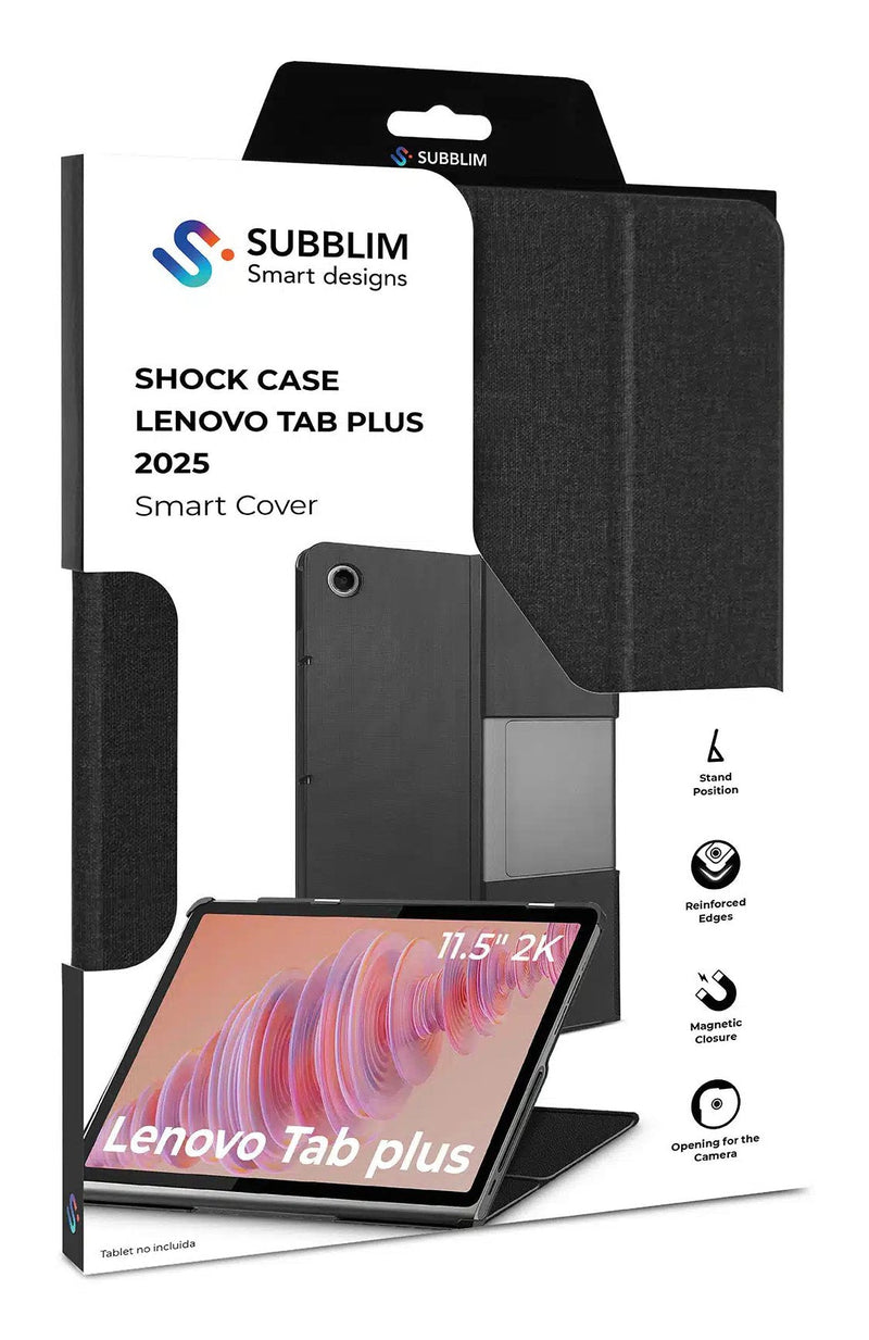 Subblim Case Shock Case Lenovo Tab Plus 2025 Black