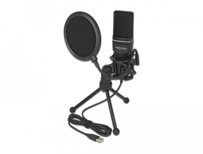 Delock Microphone USB - Podcasting, Juegos And Cantar — image 1