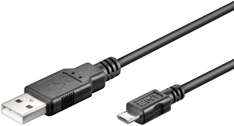 Microconnect USBABMICRO18 USB Cable USB 2.0 1,8M USB a Micro-usb B Black