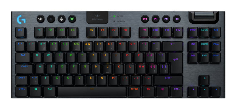 Logitech G915 X Lightspeed Tkl, Keyboard Juegos Black Design de, Gl Tactile, Switches Gl Tactile 920-012716