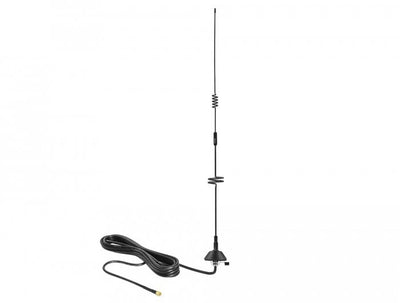 Delock LTE Antenna Sma Connector Male 5 - 7 dBi Omnidirektional Starr With Montagefuss And Cable Connection RG — image 1