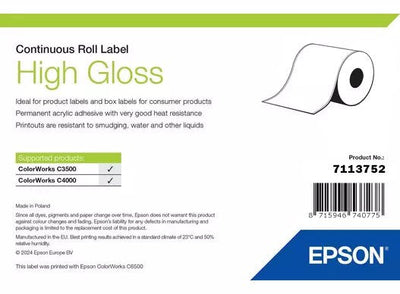Epson High Gloss Label Printer Self-adhesive — image 1
