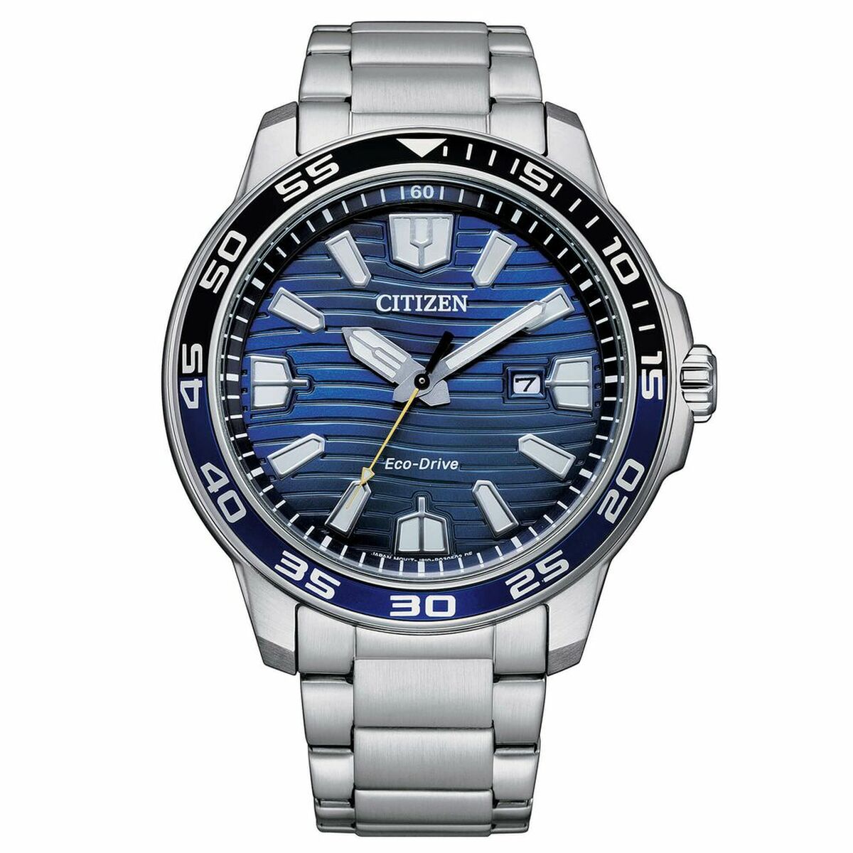 Citizen Men's Watch Citizen Aw1525-81L Silver Blue