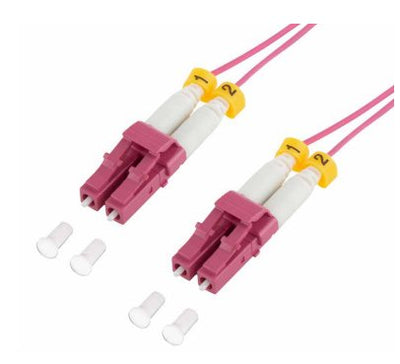 Logilink Super Slim OM4 Fiber Patch Cord Lc-lc Duplex, 3.0M — image 1