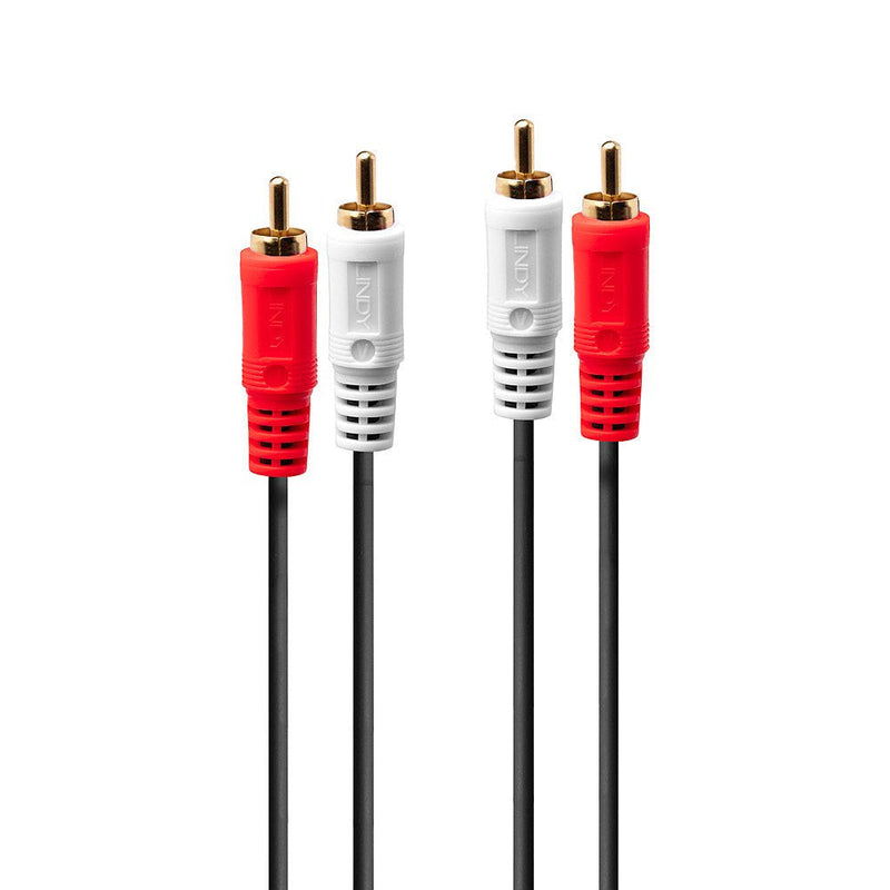 Lindy Cable Audio Stereo 2M 2XRCA (cincha) M/M Gold