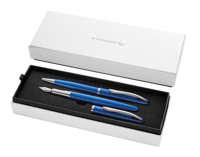 Pelikan Pluma And Pen Jazz Noble Elegance Saphire Bl — image 1