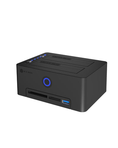 Card Reader IB-1233CL-CR 2X 2,5/3,5 SSD/HDD — image 1
