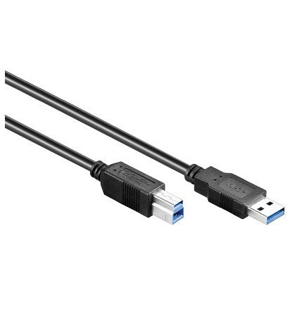 Good Connections USB 3.0 Cable a-b Black 5M