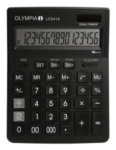Genie Calculator Desktop LCD-416