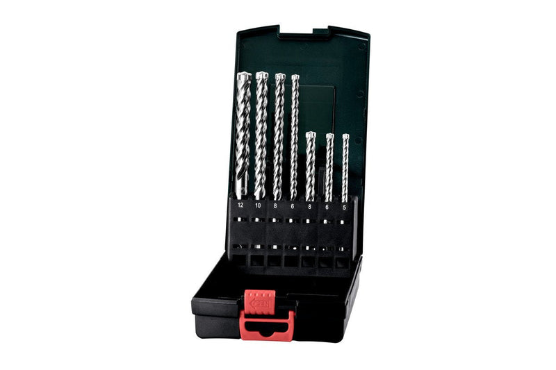 Metabo Set Of Drill Bits Sds-plus P4P (4C) 7 Pieces