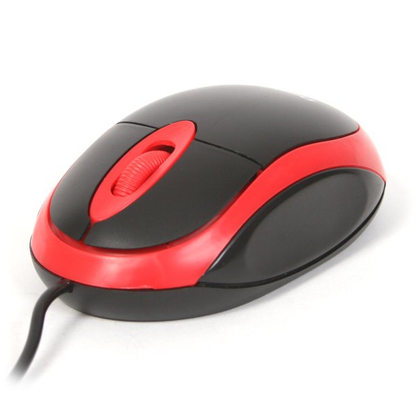 Omega Mouse Optico 3D USB 800DPI Value Line OM06VR Red
