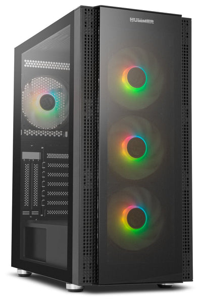 Nox PC Case Semitorre Hummer Horus ARGB Lighting — image 1
