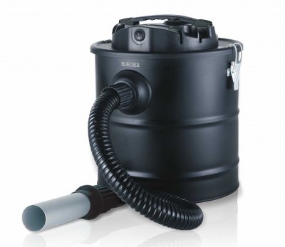 Haeger Vacuum Cleaner Cenizas Fireplace 18 L Black Grey