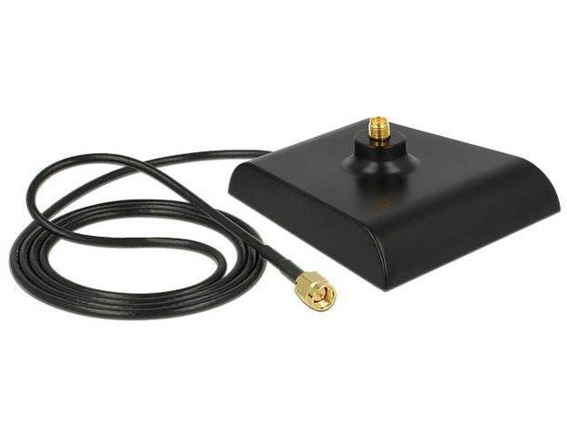 Delock 88973 Antenna Base Sma Plug Sma Jack 1M Black Low Loss