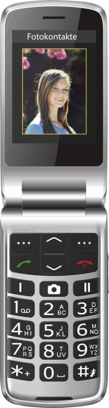 Mobile Phone Bea-fon SL645 Negro-plata