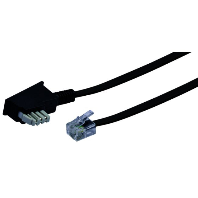 Schwaiger Cable Tae Tae-n - RJ11 6P4C 6M Black