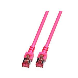 EFB Elektronik RJ45 S/FTP CAT.6 Network Cable 3M CAT.6 Sf/UTP (s-FTP) Magenta — image 1