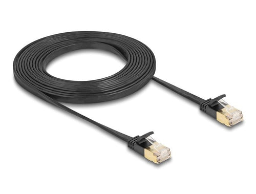Delock RJ45 Network Cable CAT.6A Male a Male U/FTP 3M Black — image 1