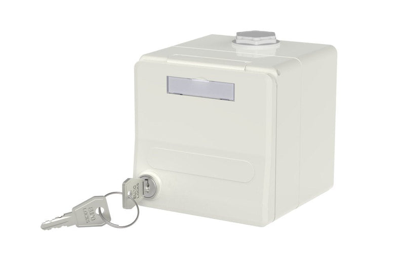 Metz Connect IP44 Sg Ap-gehäuse Keymone Unbepiezam Reinblanco