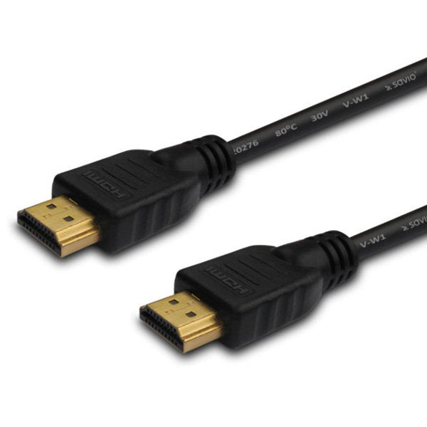 Savio Cable CL-121 (hdmi M - HDMI M, 1,8M, Black