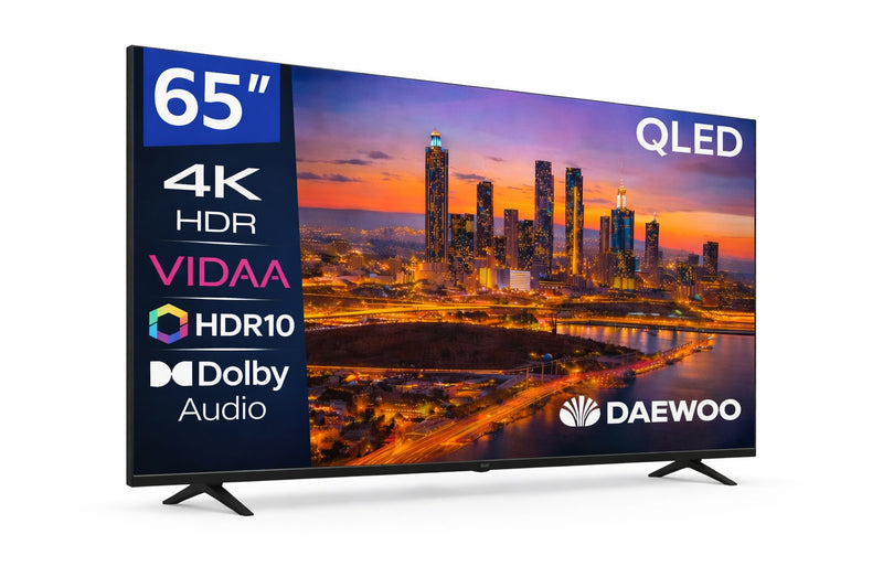 Daewoo TV 65 QLED 4K UHD 65VB56QV Smart TV