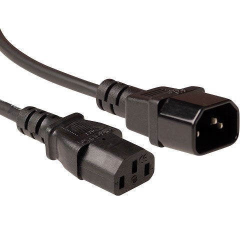 Powercord Lszh C13 - C14 Black 5M — image 1