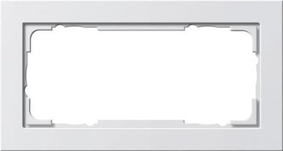 Gira 100229 Frame 2F Or.ms White Puro E2 Or.mittelsteg — image 1