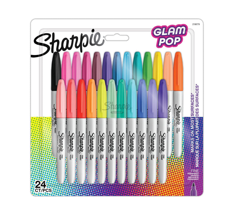 Sharpie Marker Permanentmarker Fine Glam Pop 24ER Blimer