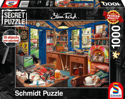 Schmidt Spiele Puzzle Steve Read: Secret - Vaters Werkstatt 59977 — image 1