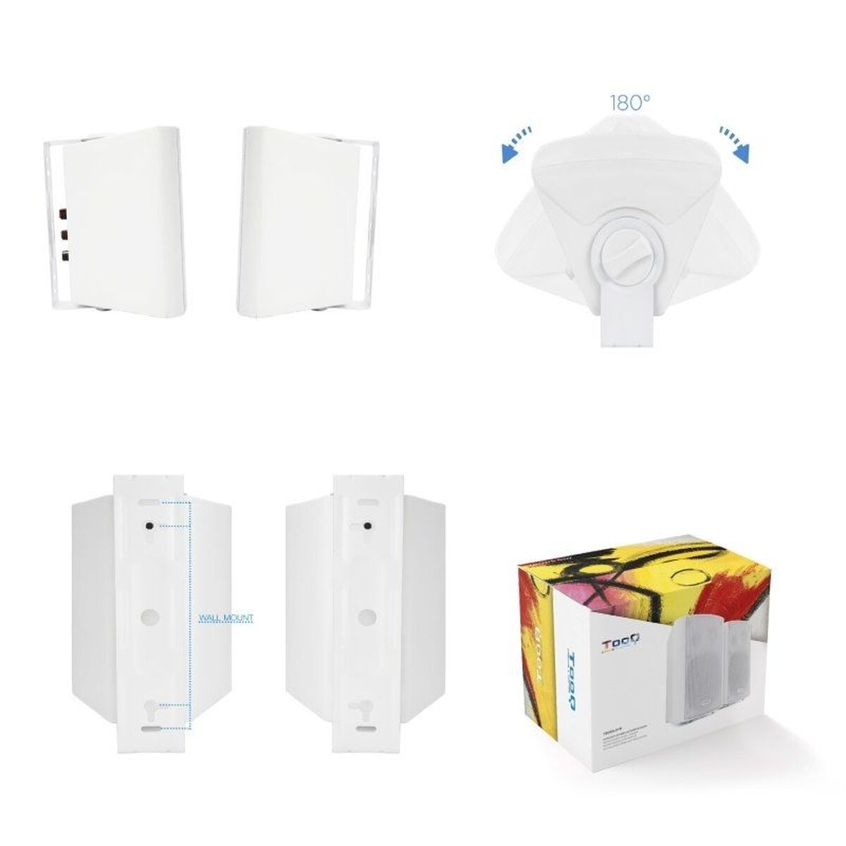 Tooq Multimedia Speakers Tooq Tqows-01W