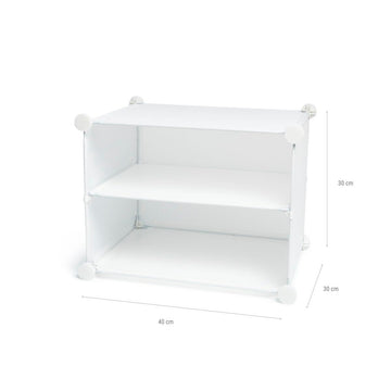 Shoe cupboard White Iron (Refurbished B)