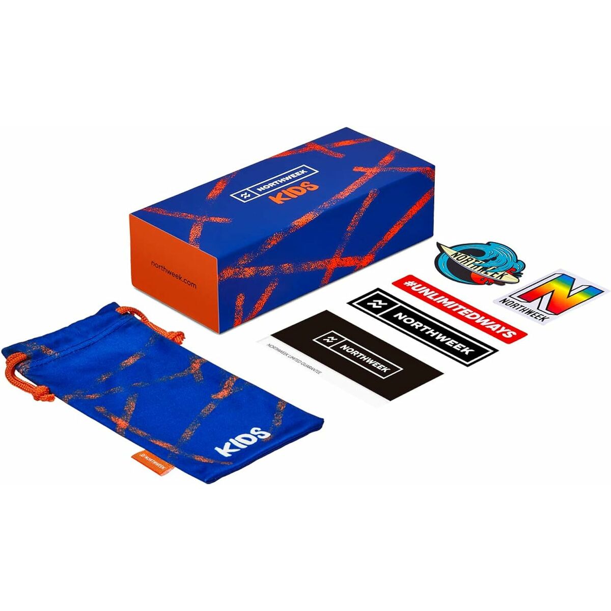 Northweek Child Sunglasses Northweek Kids Bright Ø 47 Mm Blue Transparent