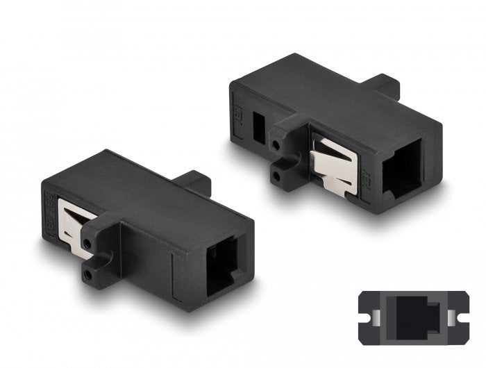 Delock Lwl Empalme Mtrj Connector Female a Mtrj Connector Female Black