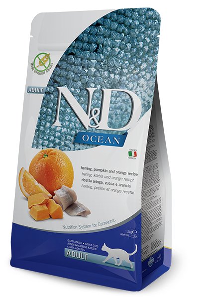Alimento Seco Gatos With Arenque, Calabaza And Orange 1.5KG — image 1