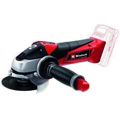 Einhell Angle Grinder Angular Te-ag 18 Li-solo, 18 Voltios Red Without Battery Ni Charger 4431110