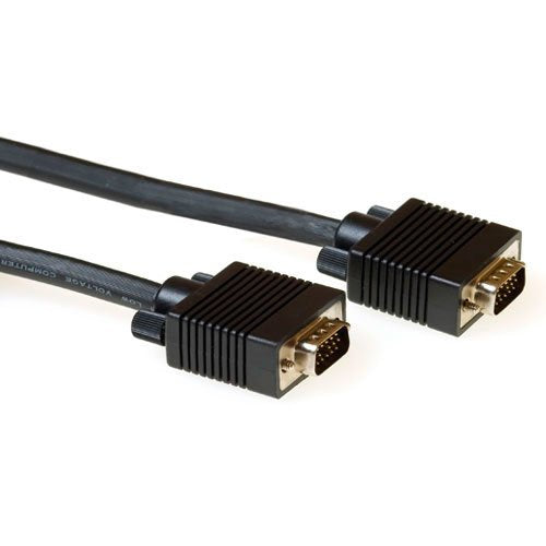 10 Metre High Performance VGA Cable Male-male Black