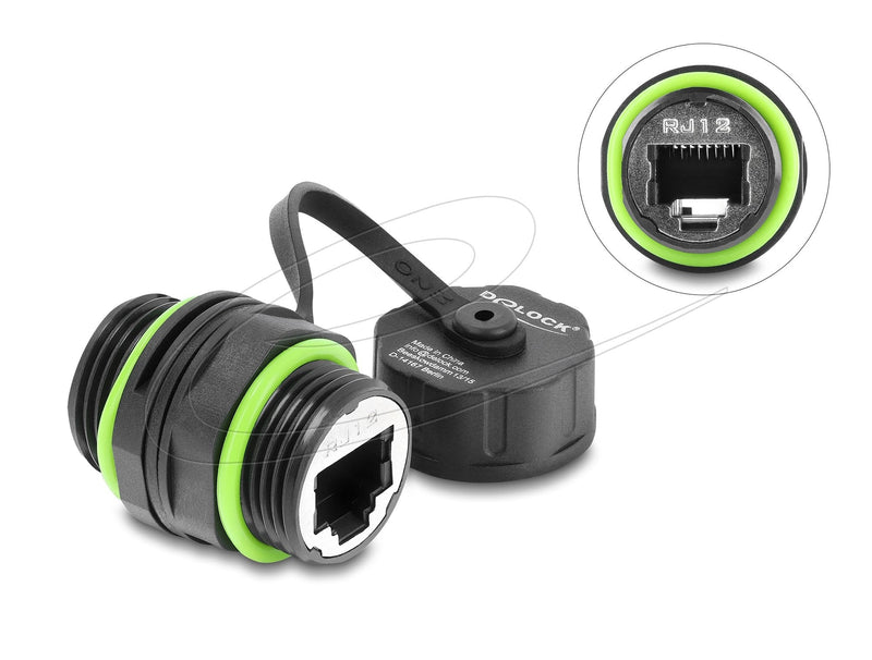 Delock Empalme Cable RJ12 Bu M20 X 1,5MM Wasserd. IP68