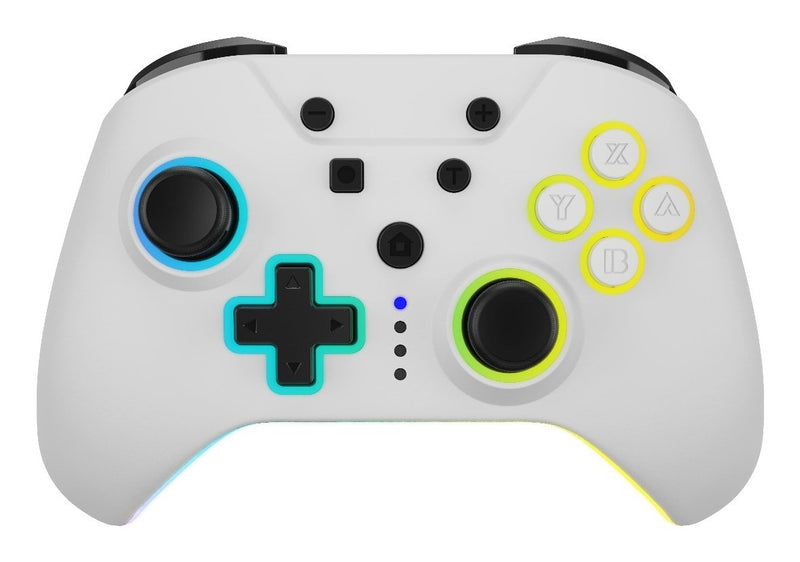 Hyperkin Nurival White Gamepad Analógico/Digital Nintendo Switch, Nintendo Switch OLED